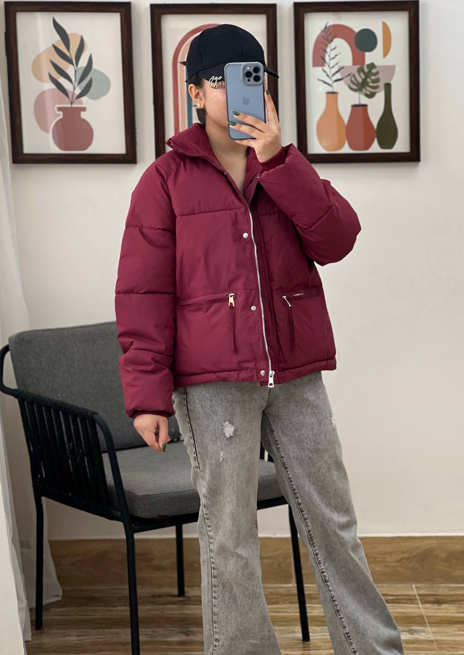 کاپشن کوتاه وارداتی کد 3178