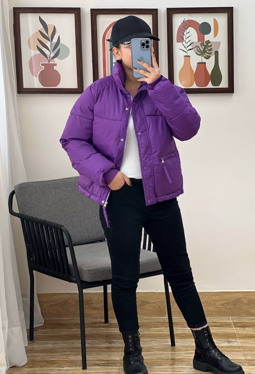 کاپشن کوتاه وارداتی کد 3178