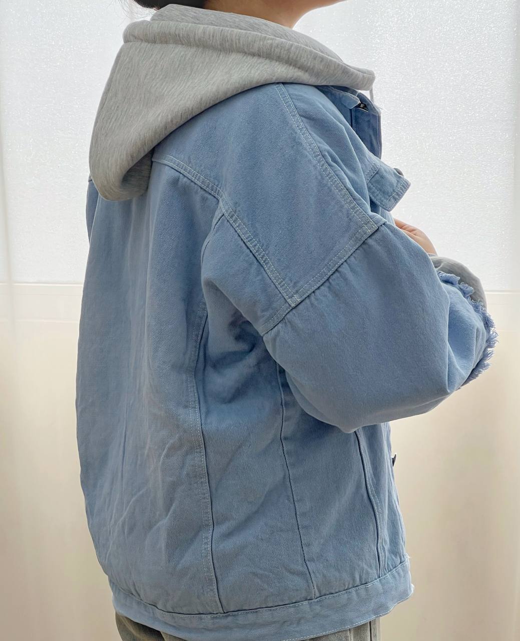 کاپشن جین داخل خز کد 3180