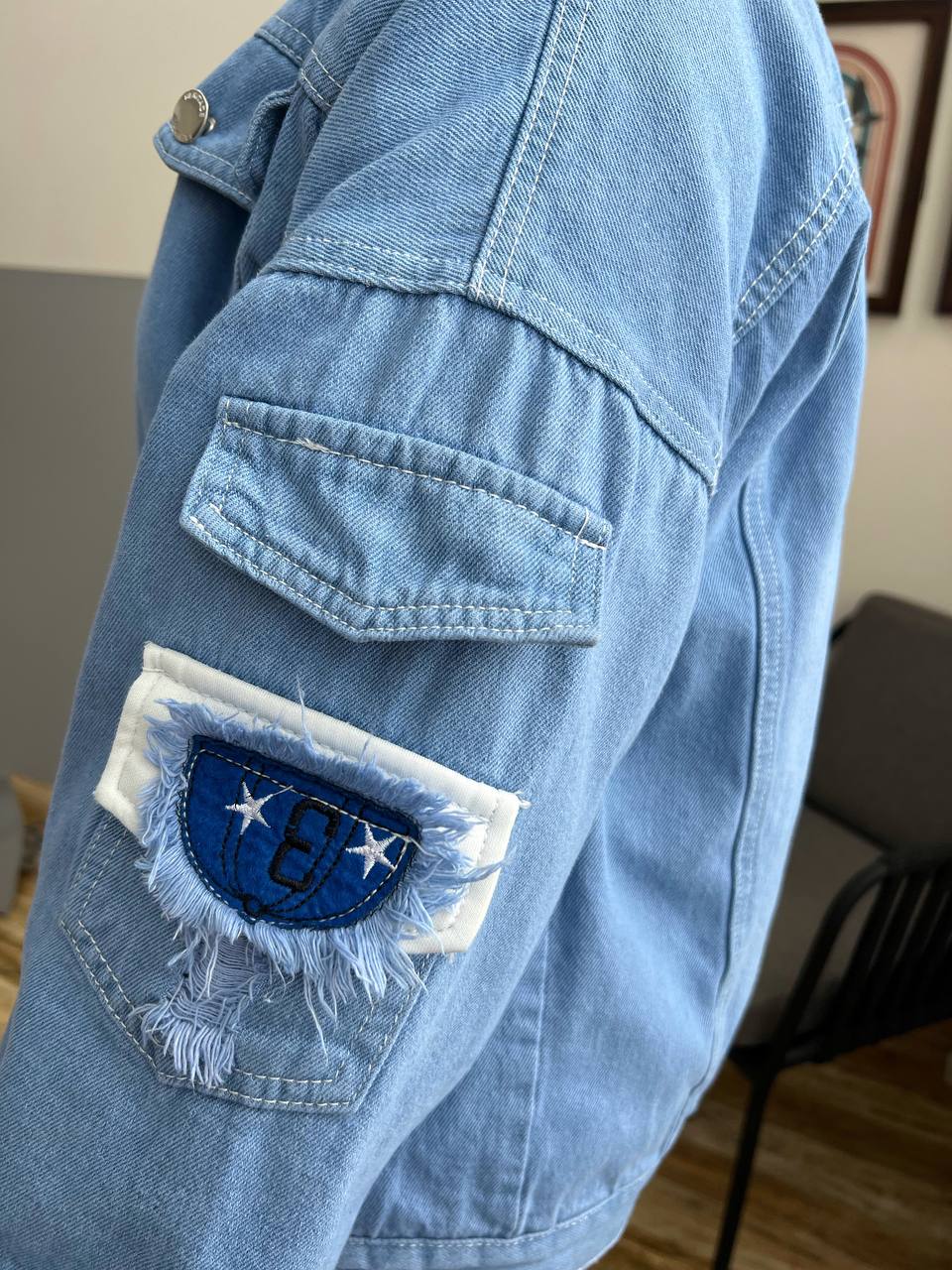 کاپشن جین داخل خز کد 3180