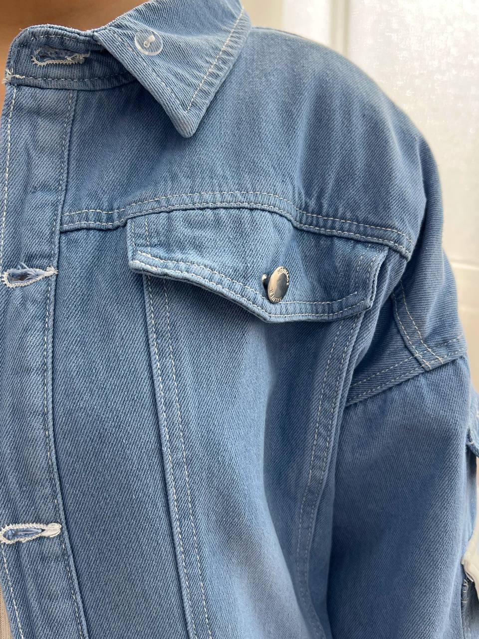 کاپشن جین داخل خز کد 3180