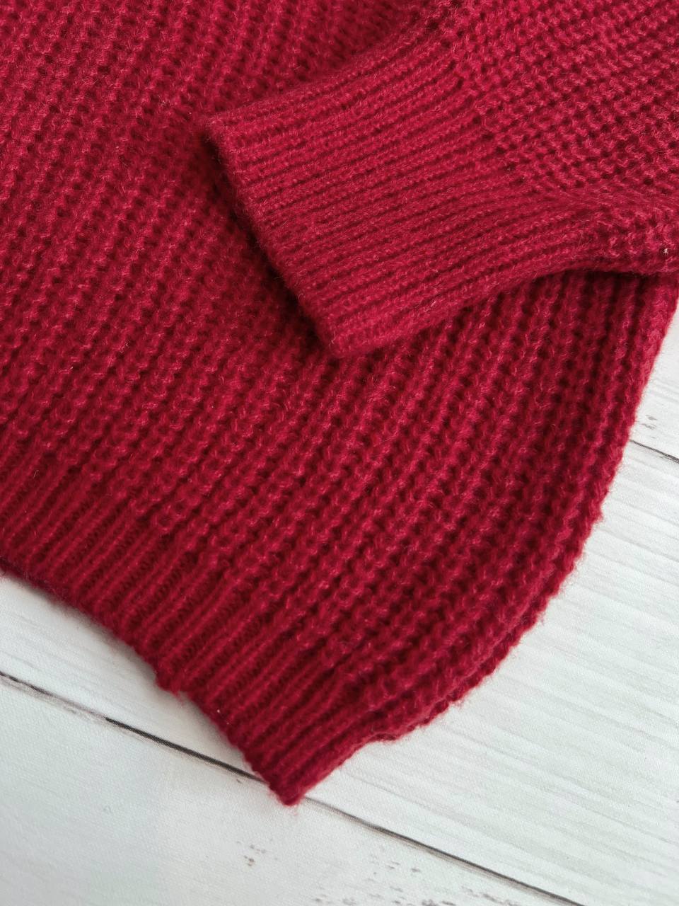 پلیور بافت دانه درشت عروسکی کد3183