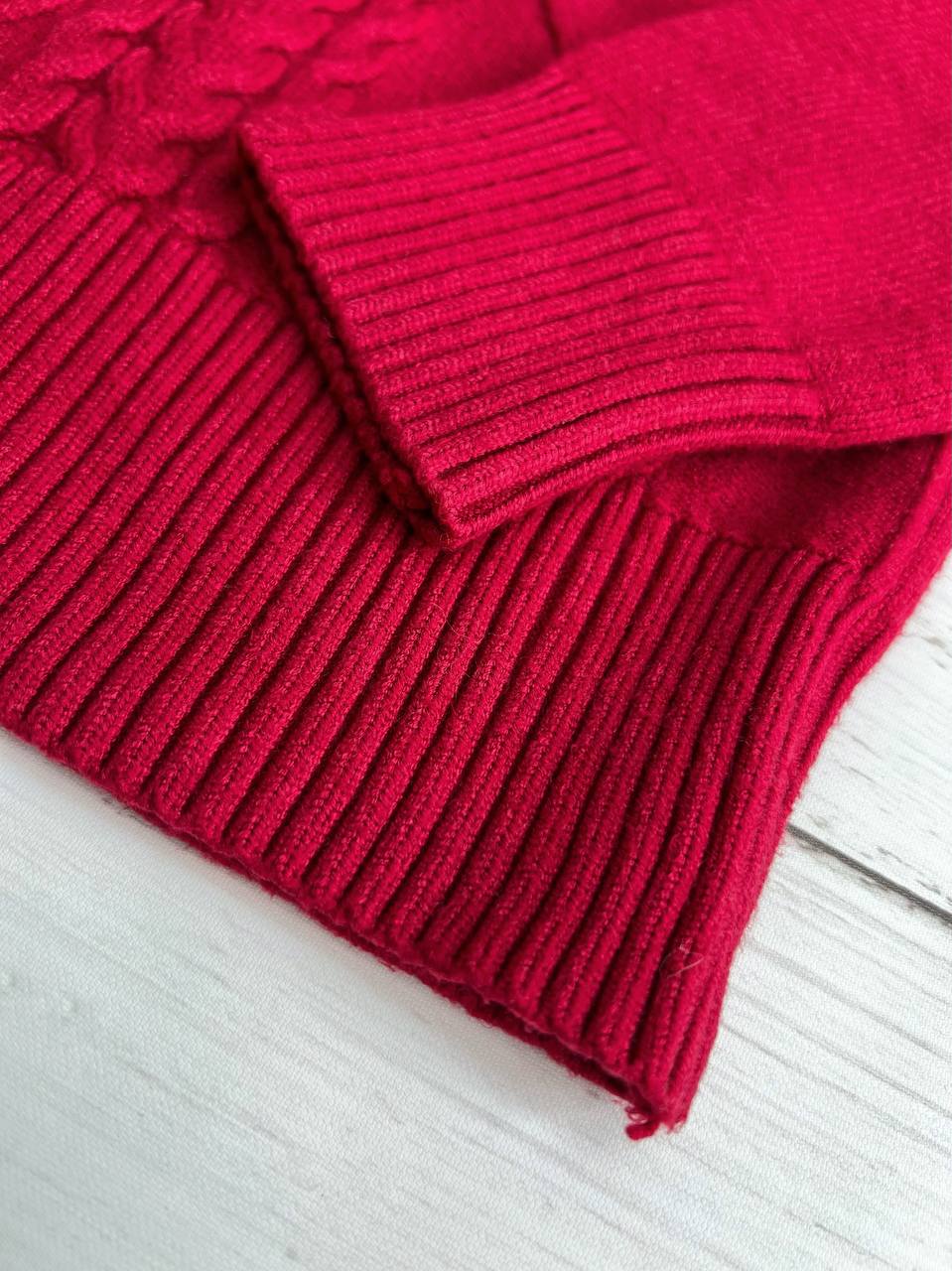 پلیور بافت یقه اسکی لوزی کد 3185