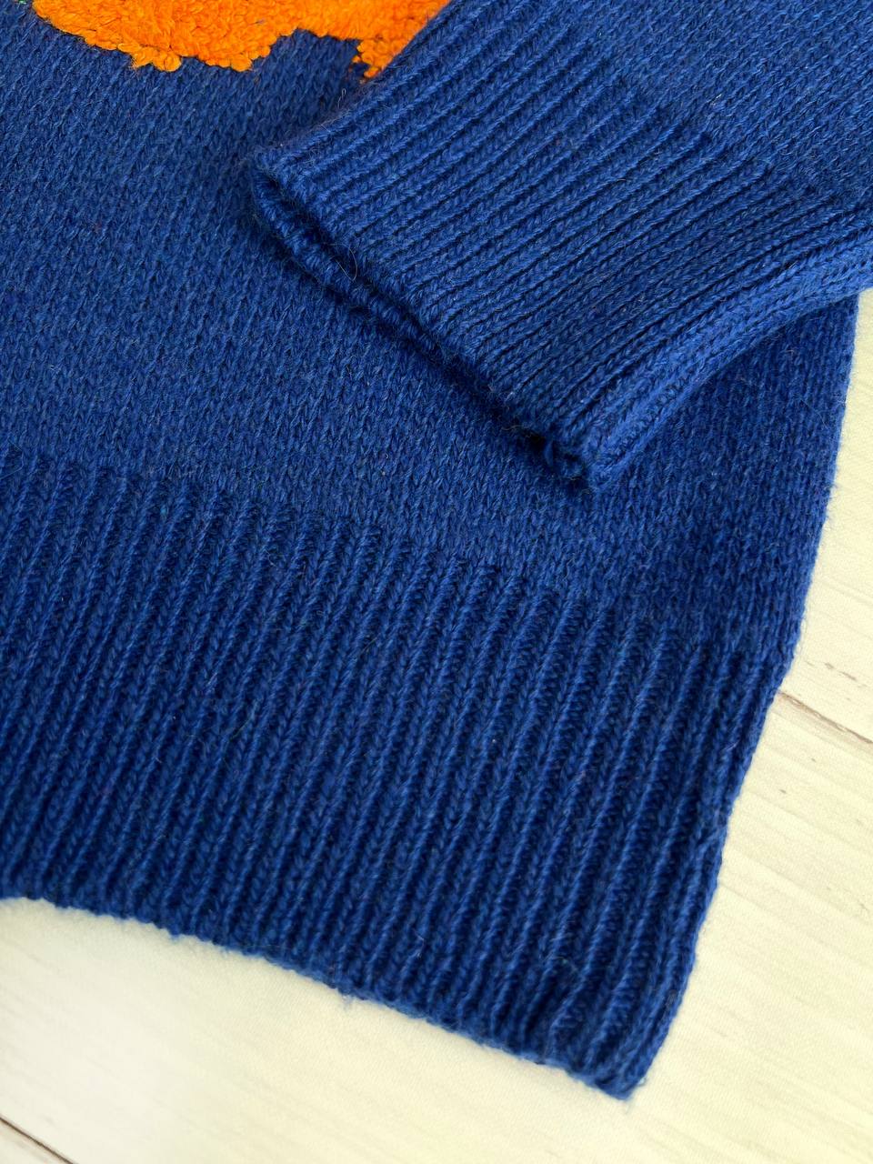 ژاکت بافت جلو دکمه دورنگ کد 3189