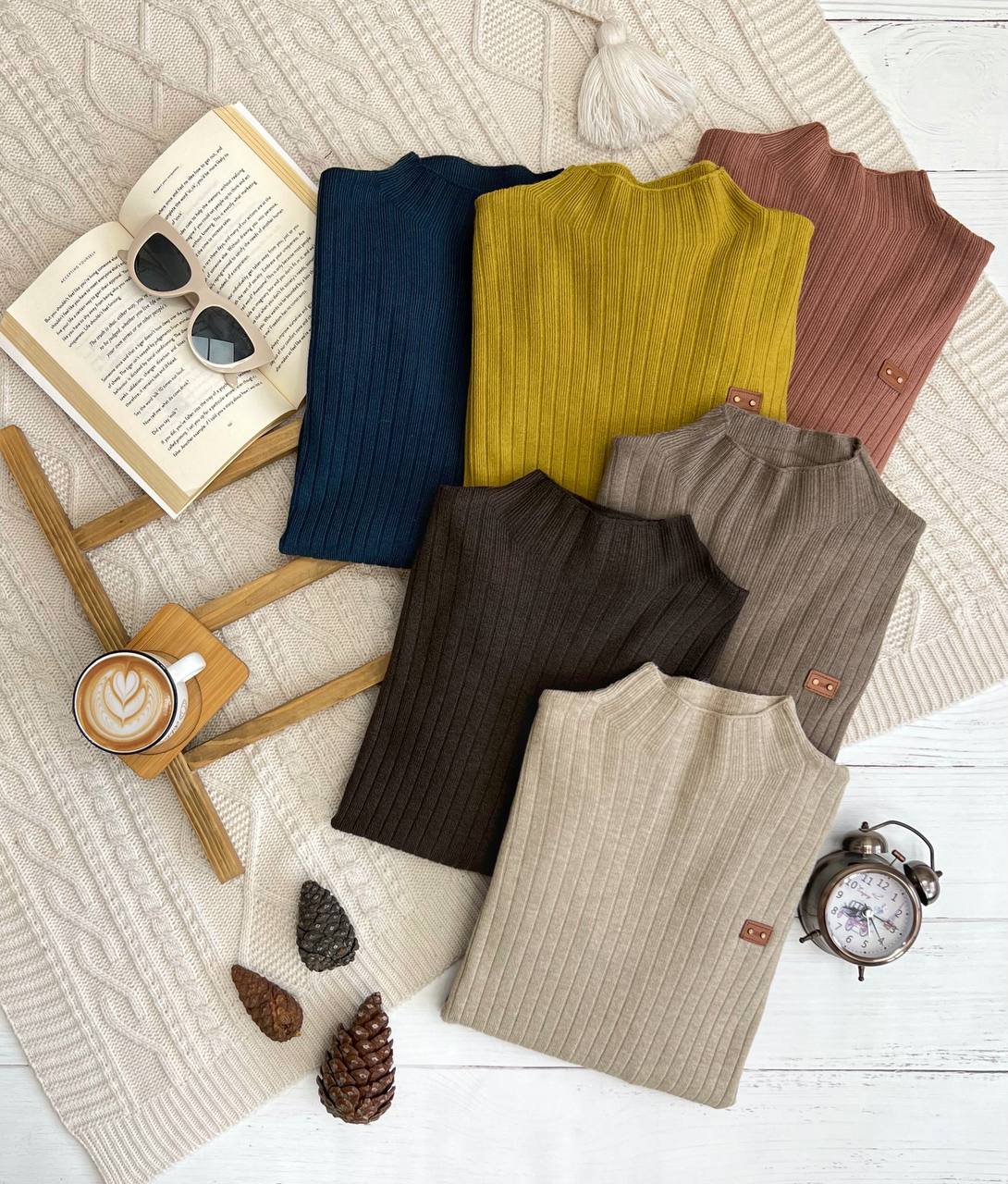 پلیور بافت ساده کد 3196