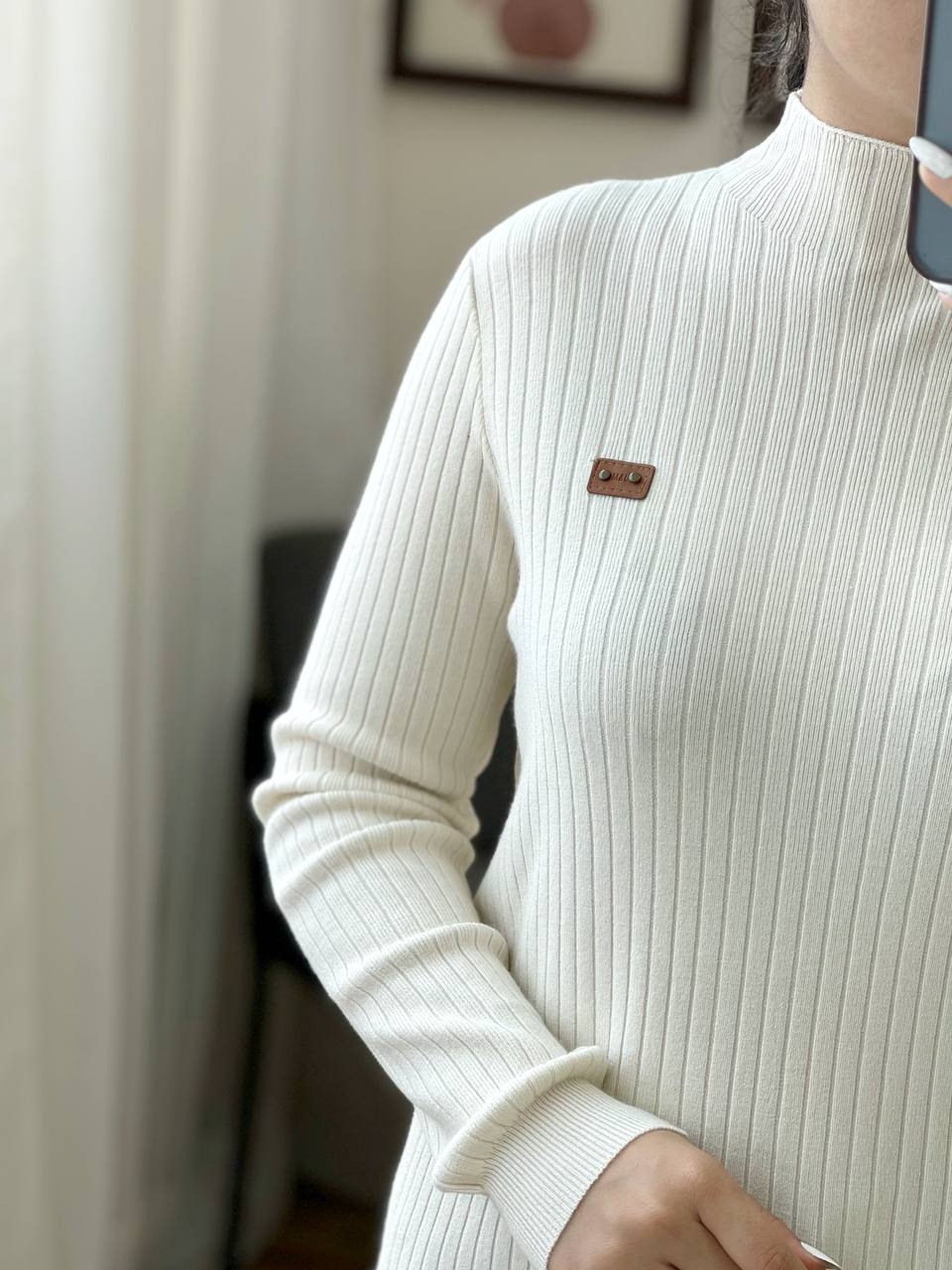 پلیور بافت ساده کد 3196