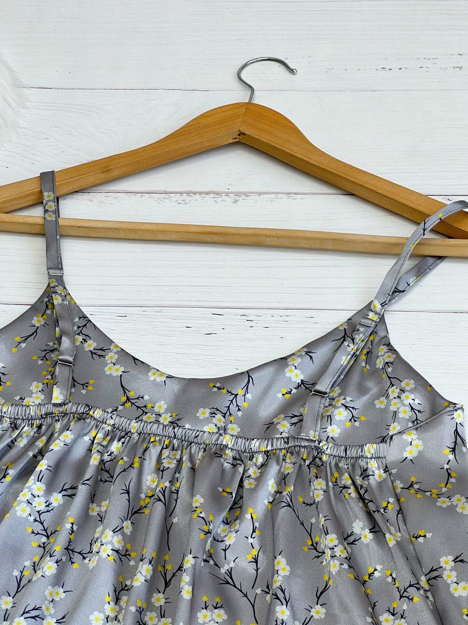 ست تاپ و شلوارک ساتن کد 3201