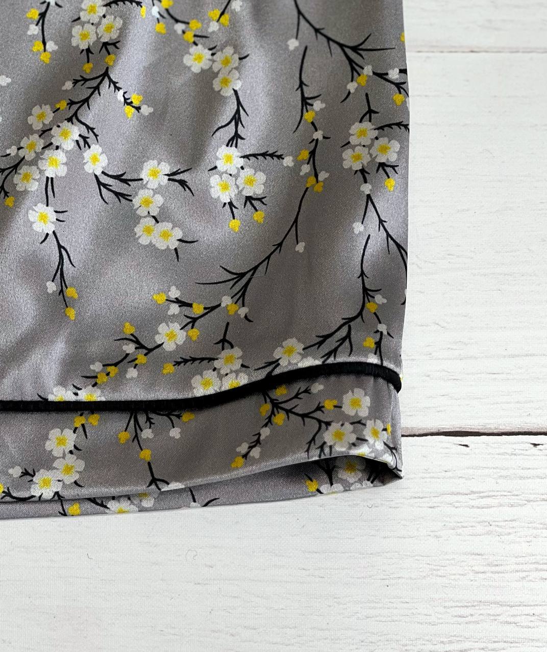 ست تاپ و شلوارک ساتن کد 3201