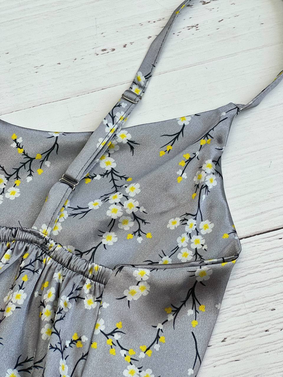 ست تاپ و شلوارک ساتن کد 3201