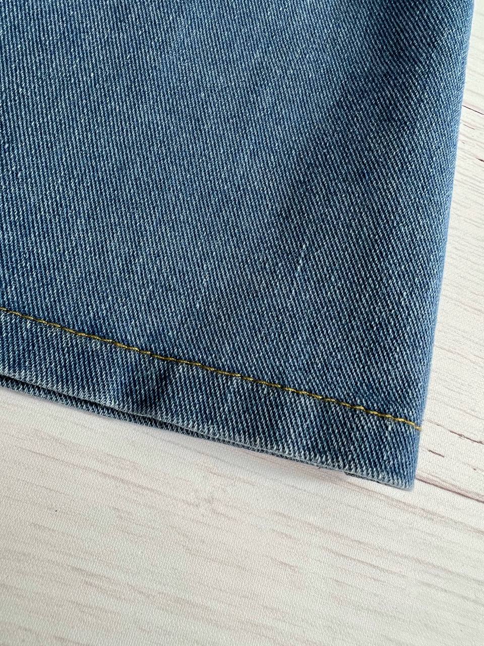 دامن جین سه دکمه کد 3219