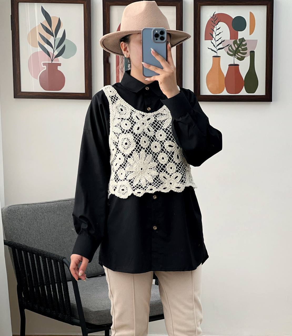 تاپ قلاب بافی کد 3221