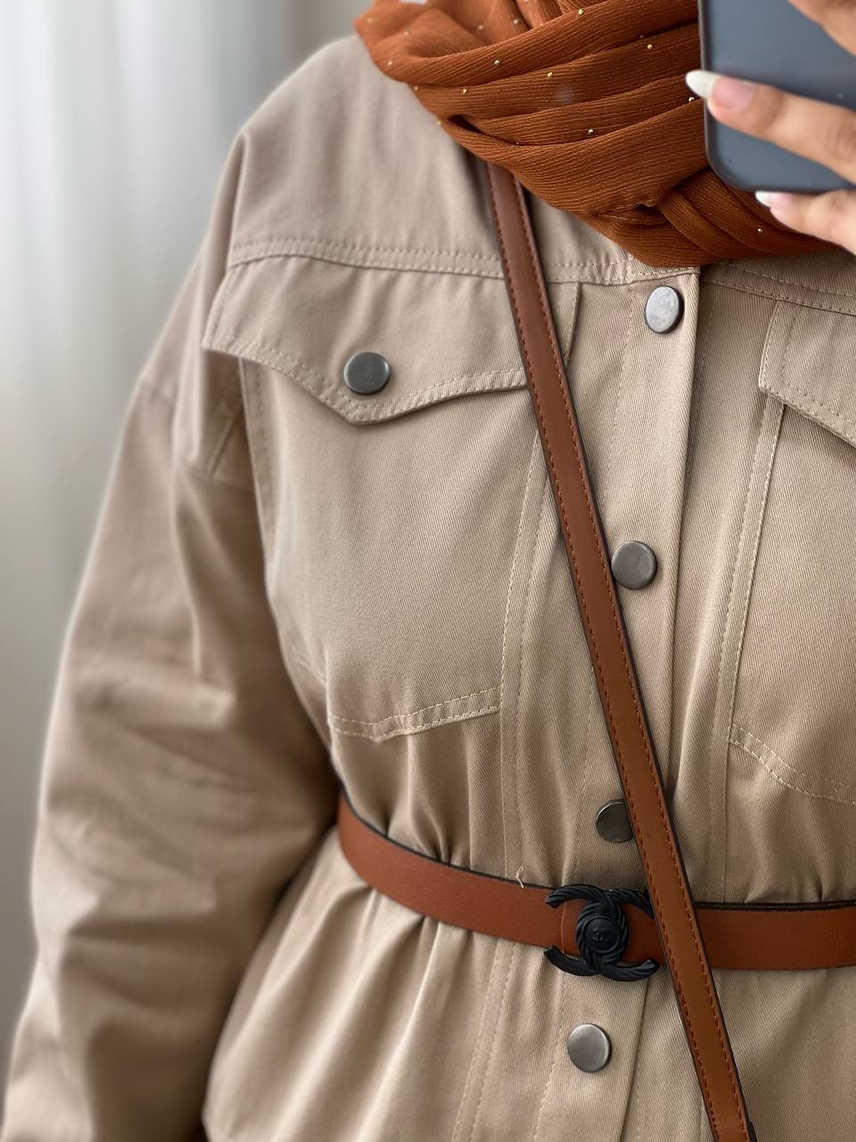 ست کت و دامن کتان کد 3222