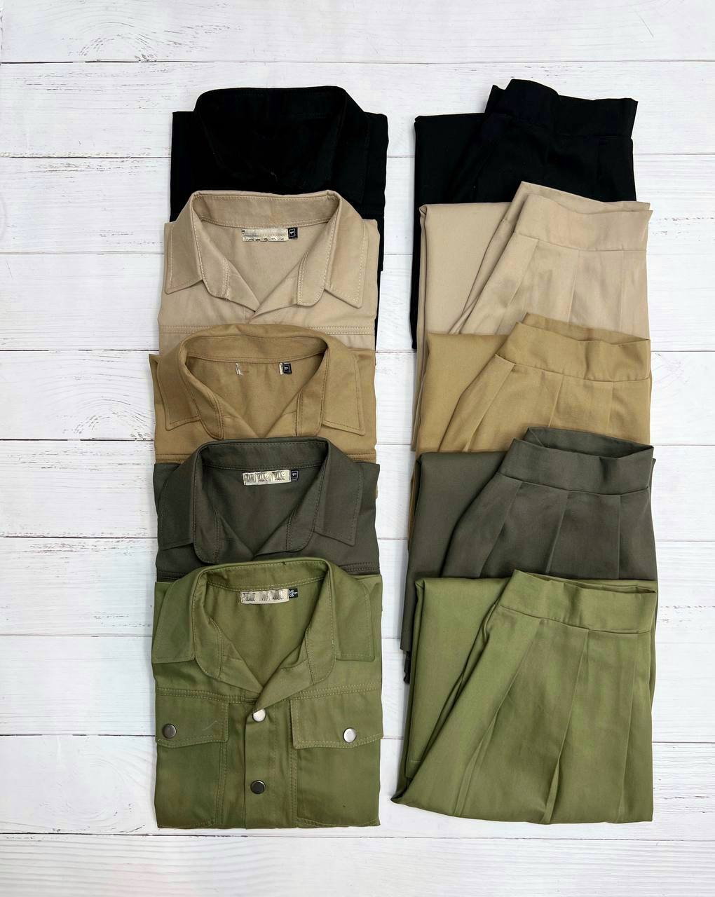 ست کت و دامن کتان کد 3222