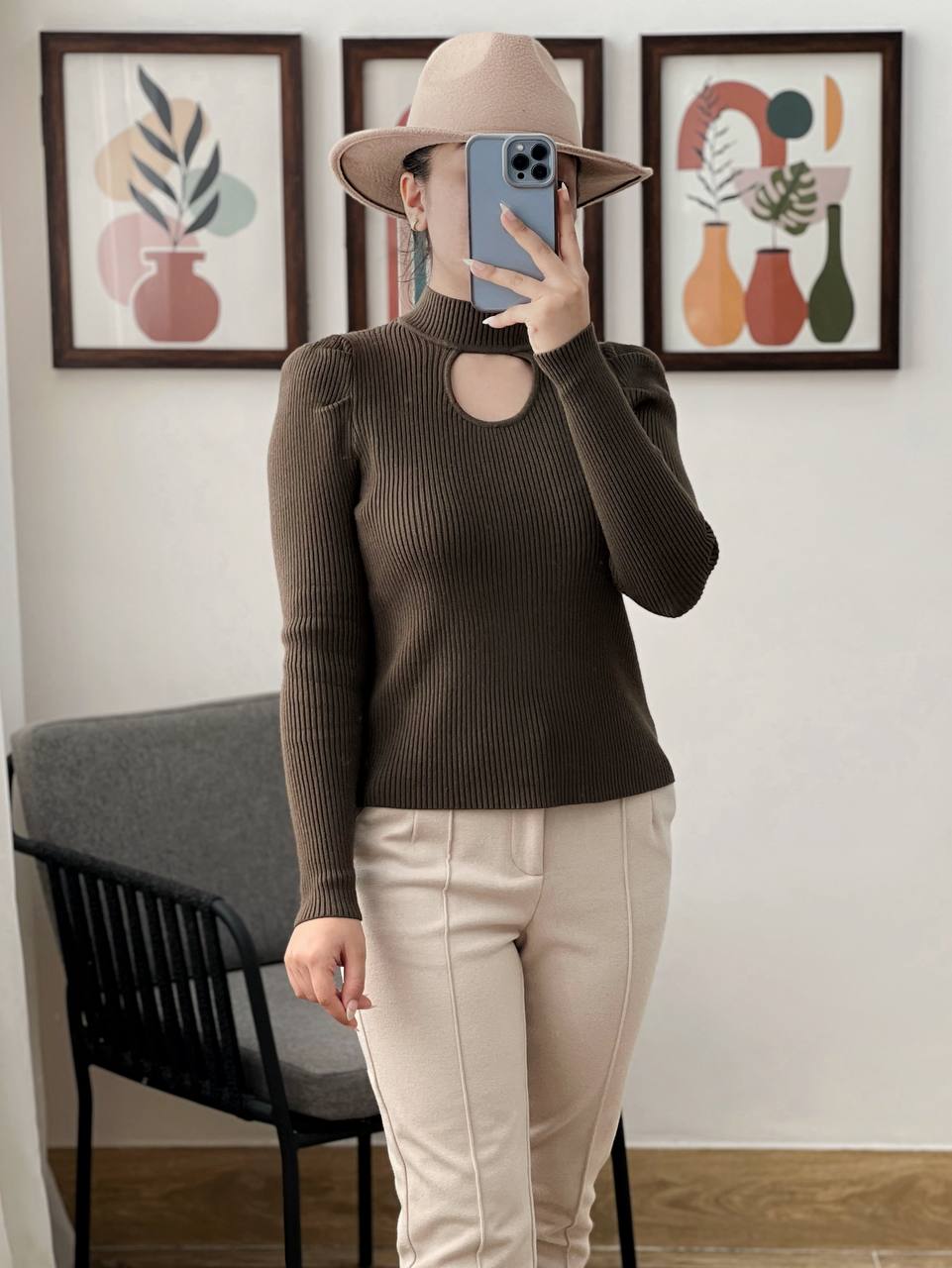 پلیور سر شانه چین کد 3223