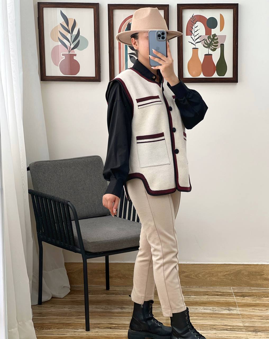 جلیقه بافت کد 3225