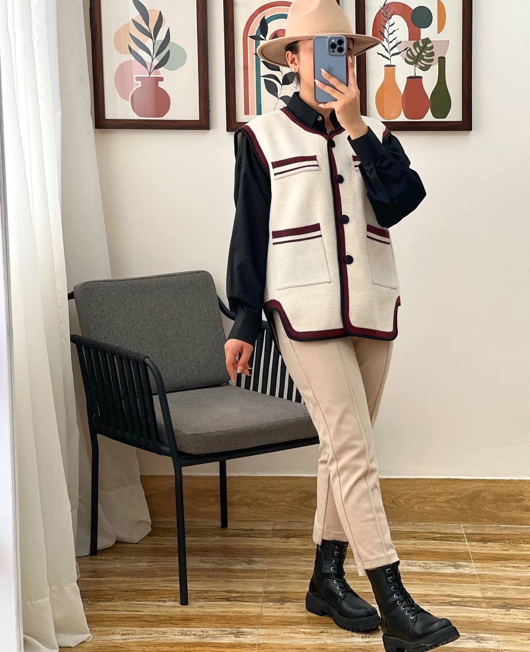 جلیقه بافت کد 3225