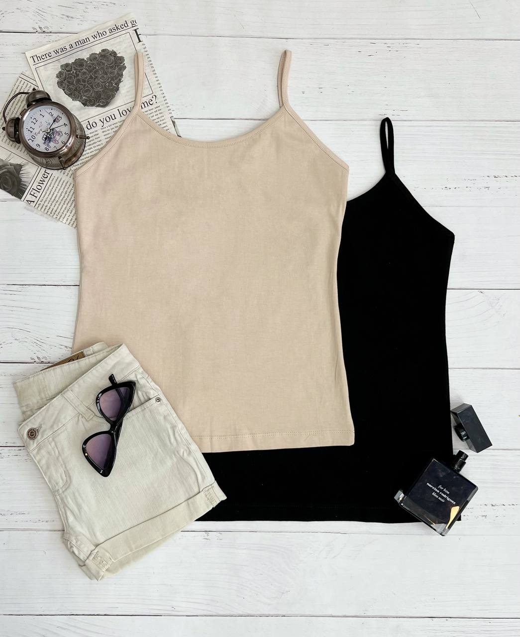 تاپ نخ پنبه دو رنگ کد 3227