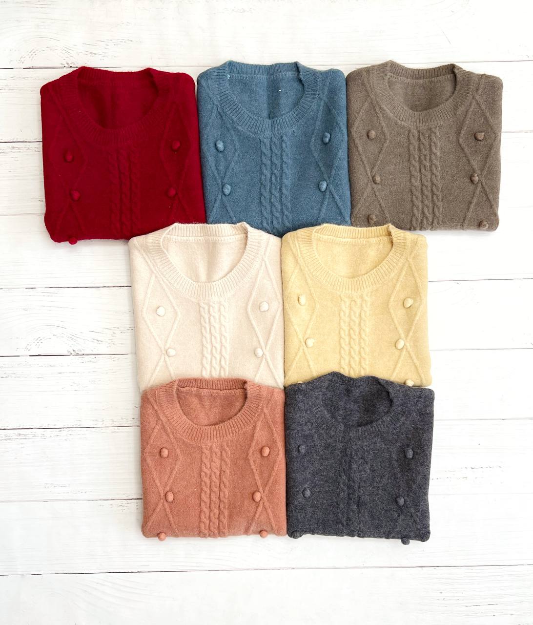 جلیقه بافت رنگی کد 3241