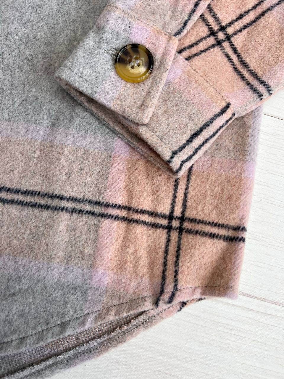 شکت چهارخونه پشمی کد 3243