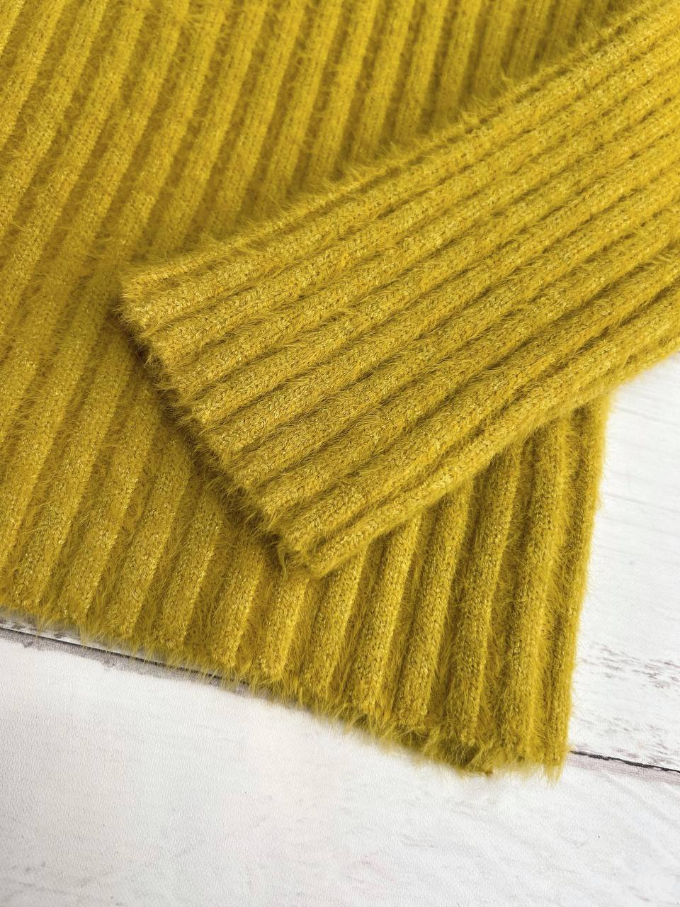 پلیور بافت سرشانه باز گلدوزی شده کد 3246