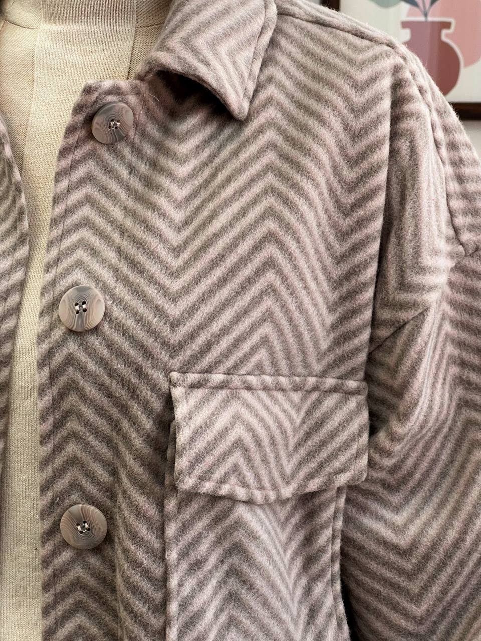 شکت پشمی زیگزاگ کد 3251