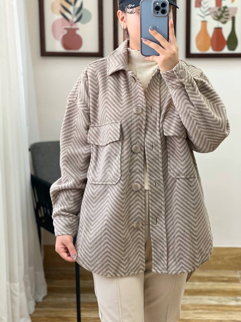 شکت پشمی زیگزاگ کد 3251