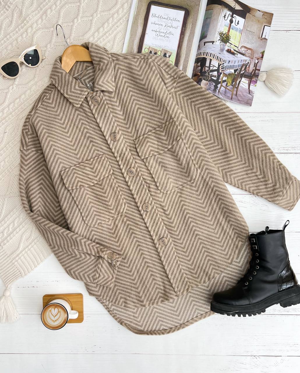 شکت پشمی زیگزاگ کد 3251