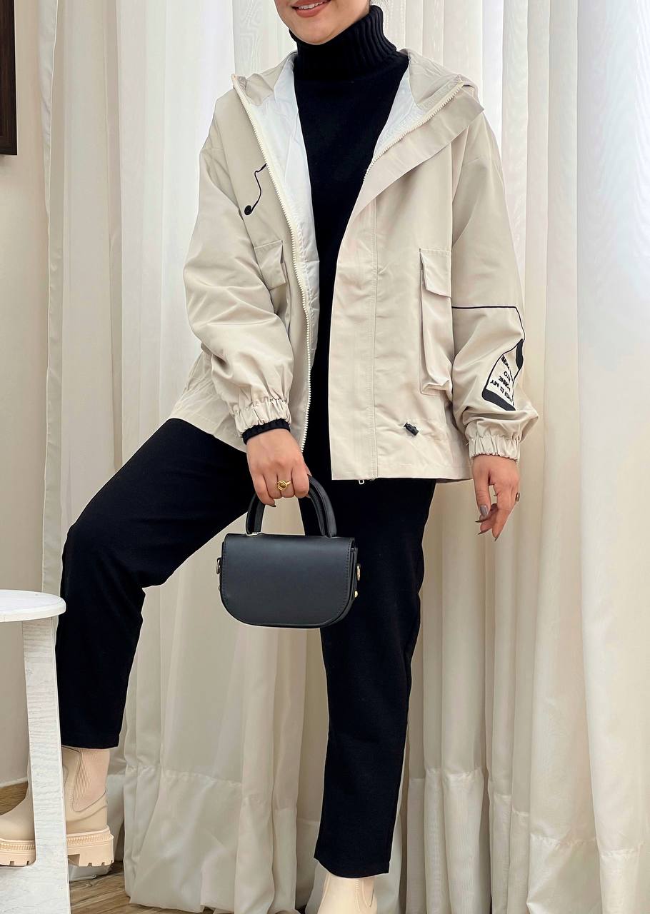 بارونی کلاهدار هندزفری کد 3260