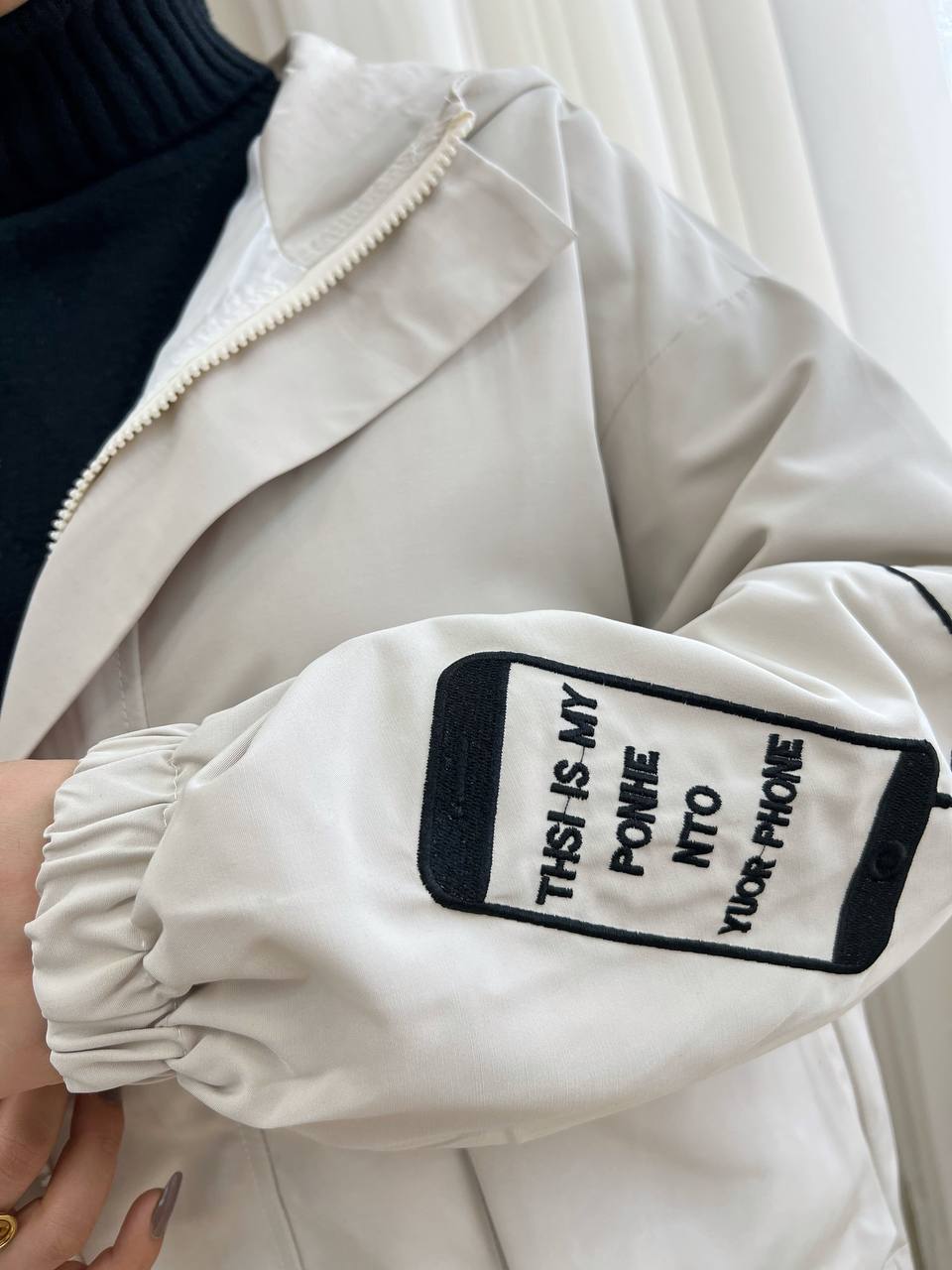 بارونی کلاهدار هندزفری کد 3260