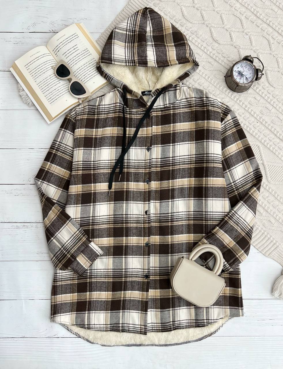 شکت چهارخونه داخل تمام خز کد 3264