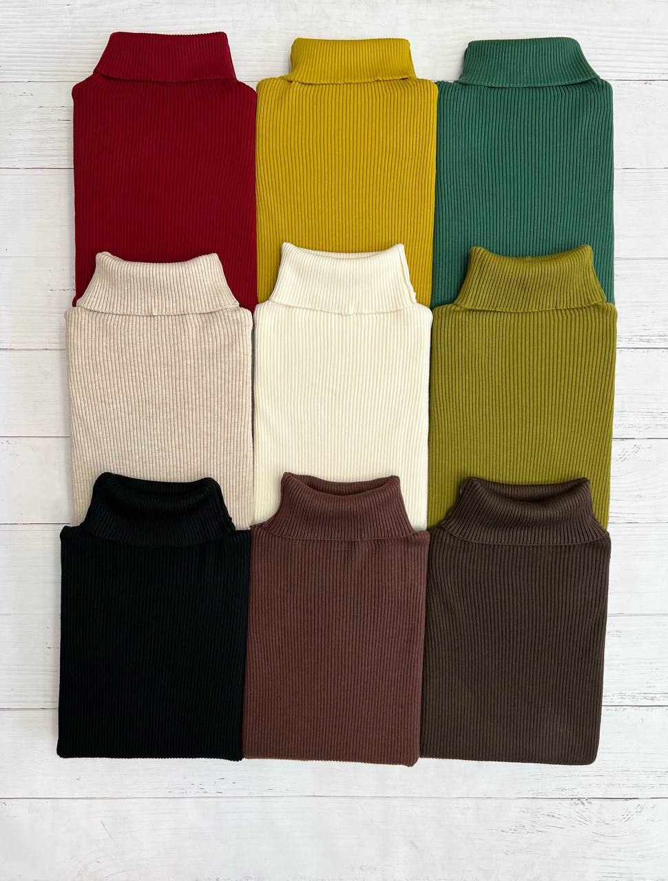 پلیور بافت یقه اسکی سرآستین دکمه کد 3272