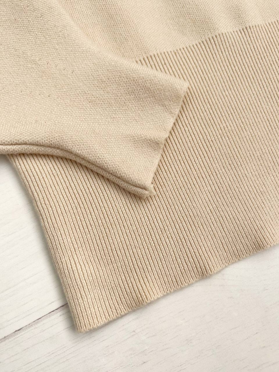 پلیور بافت آستین مچی یقه گرد کد 3277