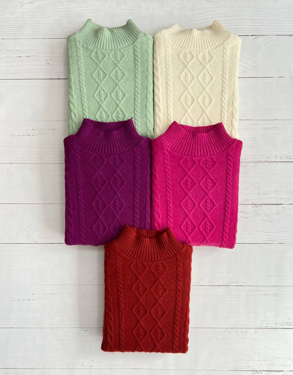 پلیور بافت زنجیری 1 کد 3278