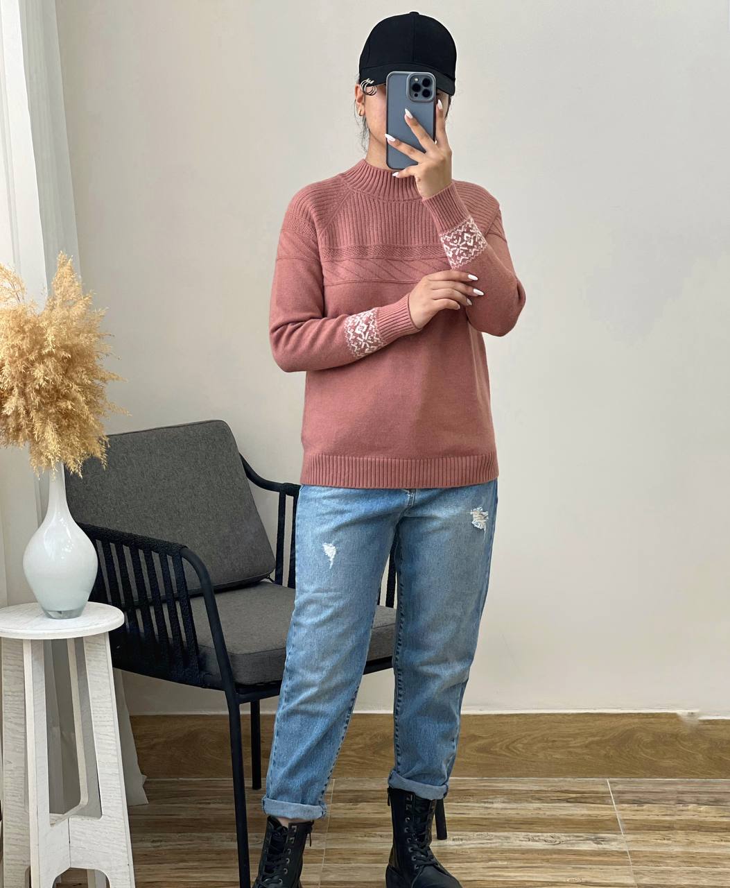 پلیور بافت سنتی 4 کد 2988