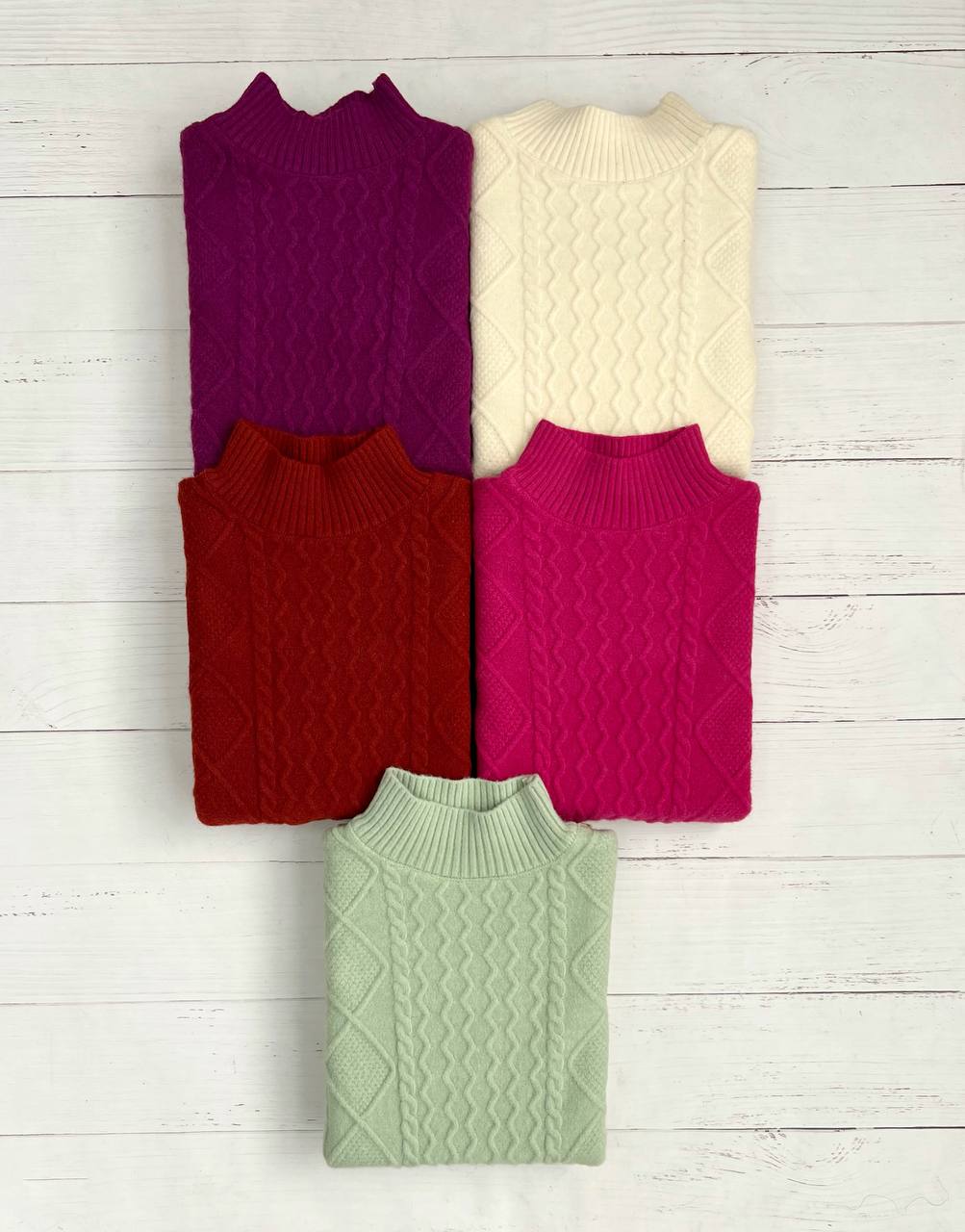 پلیور بافت زنجیری 2 کد 3285