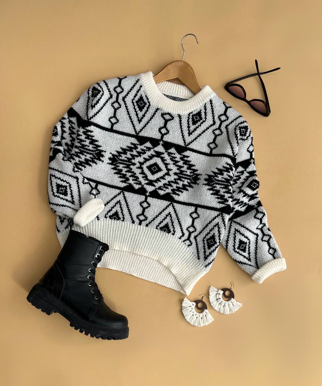 پلیور بافت سنتی کد 3288