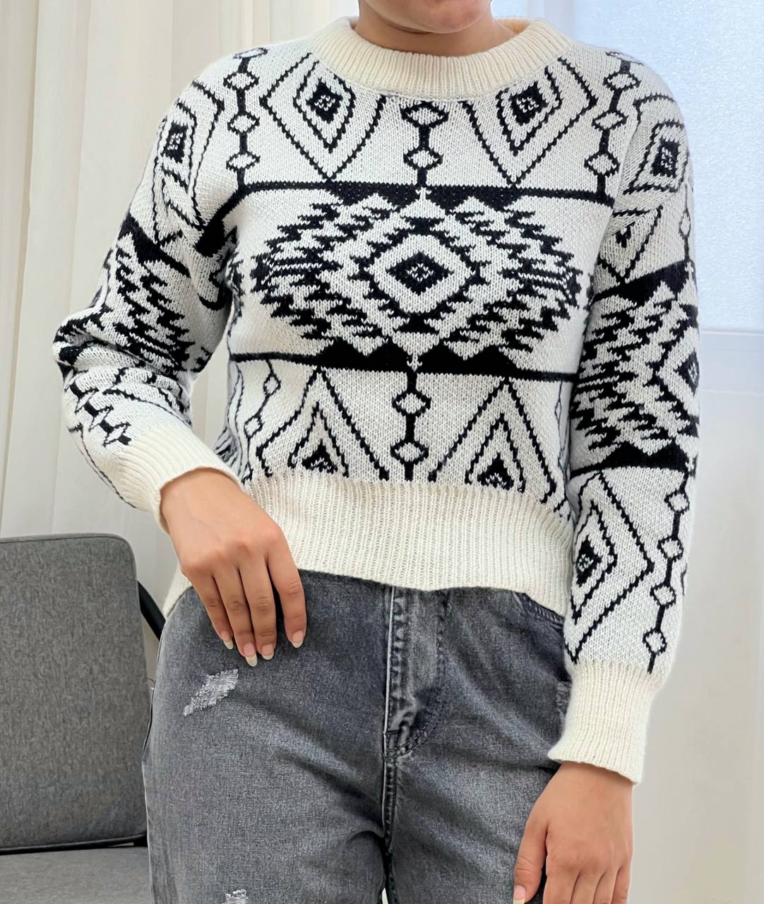 پلیور بافت سنتی کد 3288