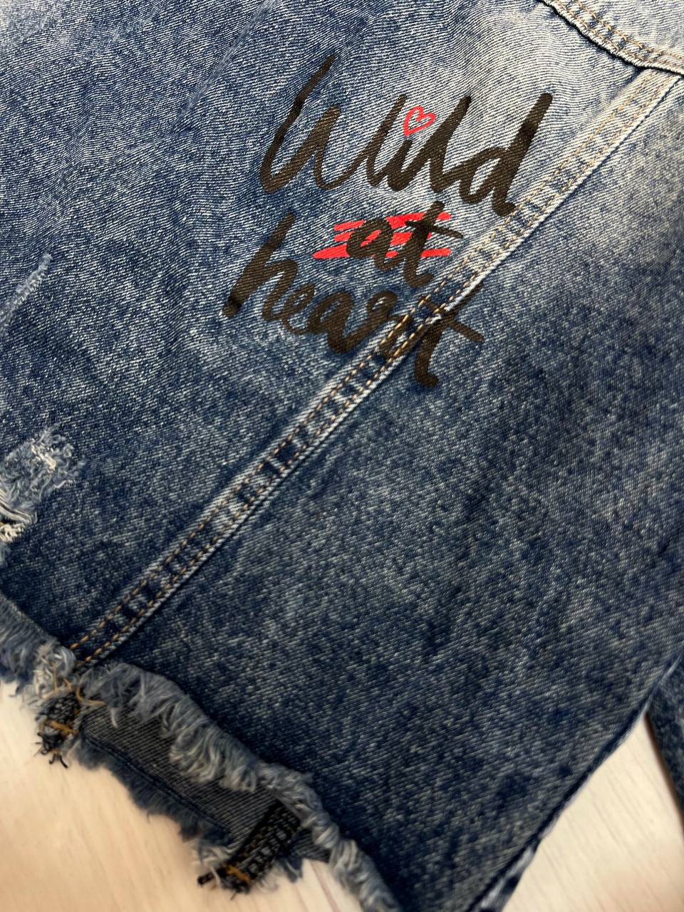 کت جین پایین ریش کد 3289