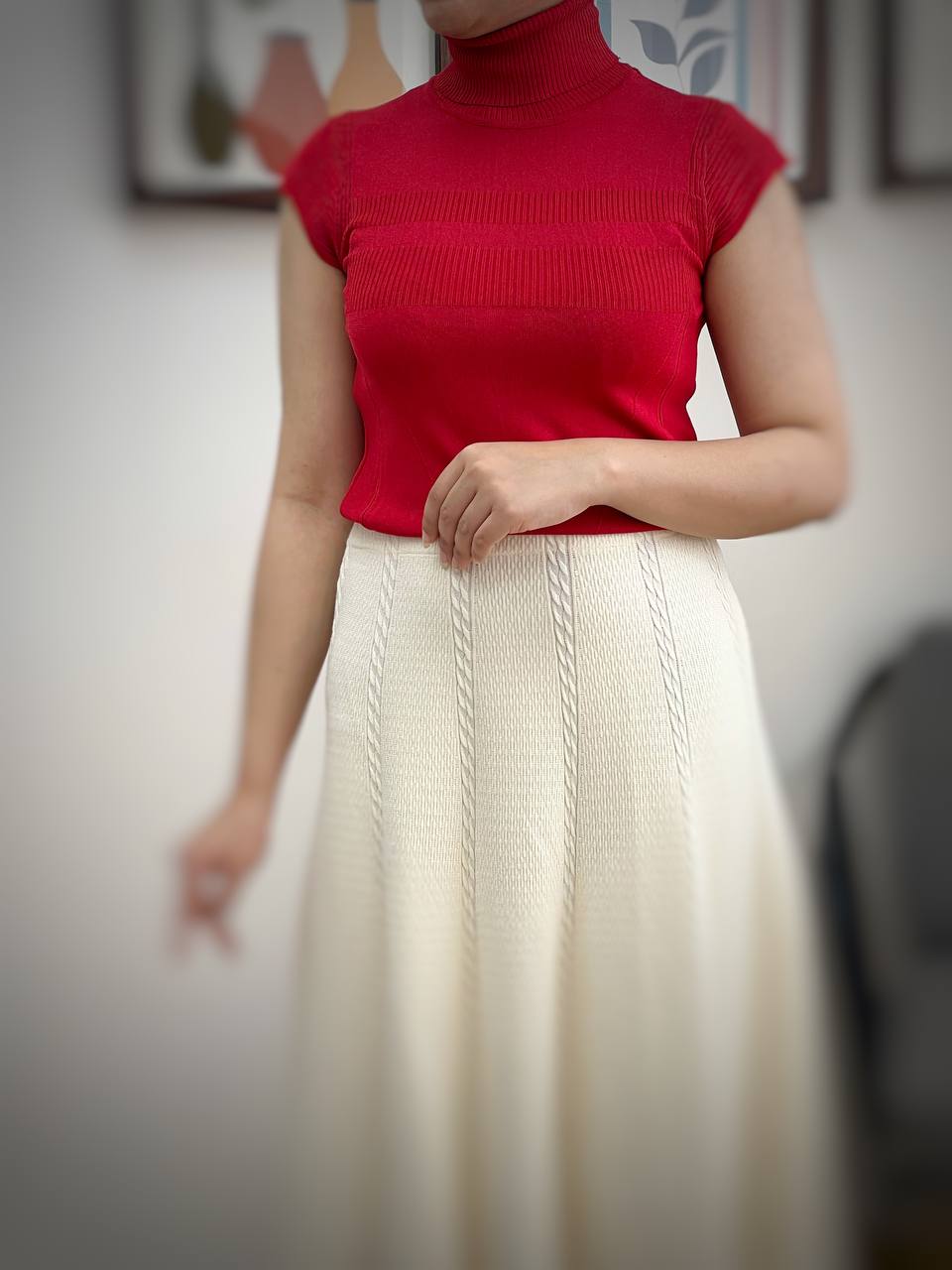 تاپ بافت یقه اسکی کد 3292