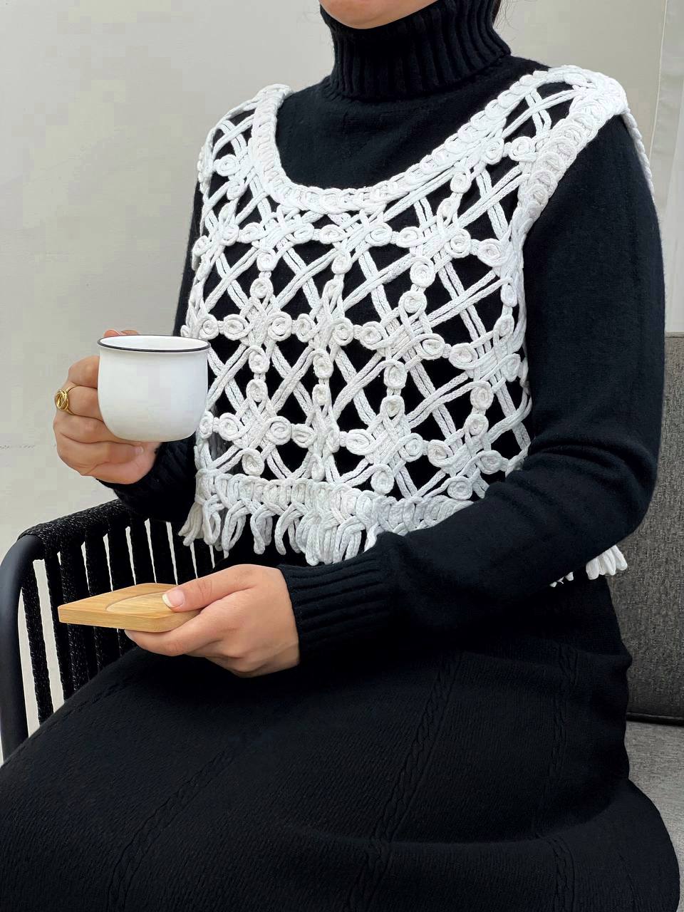 تاپ قلاب بافی کد 3294