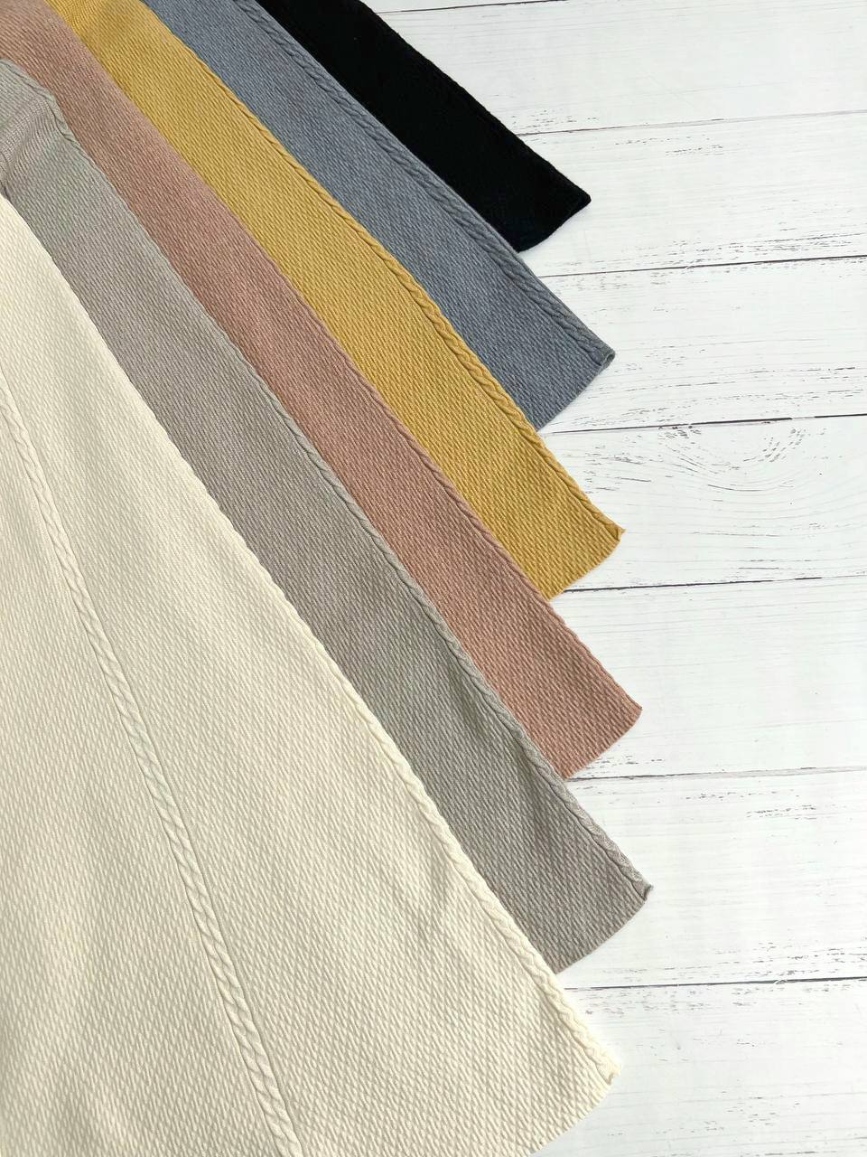 دامن بافت کلوش کد 3295