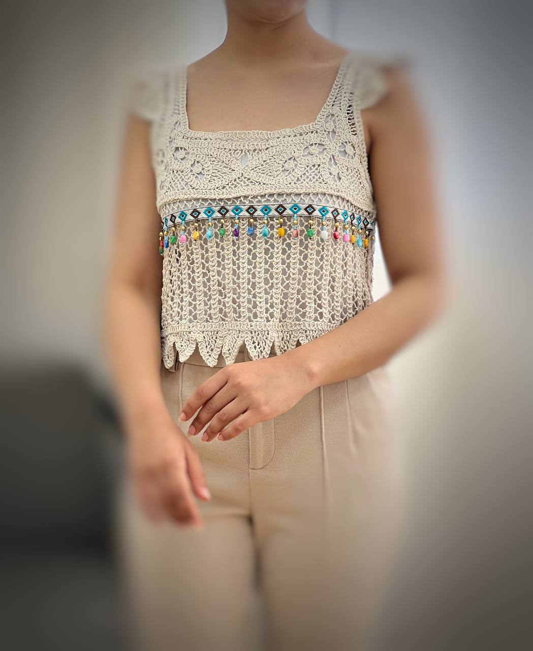 تاپ قلاب بافی کد 3301