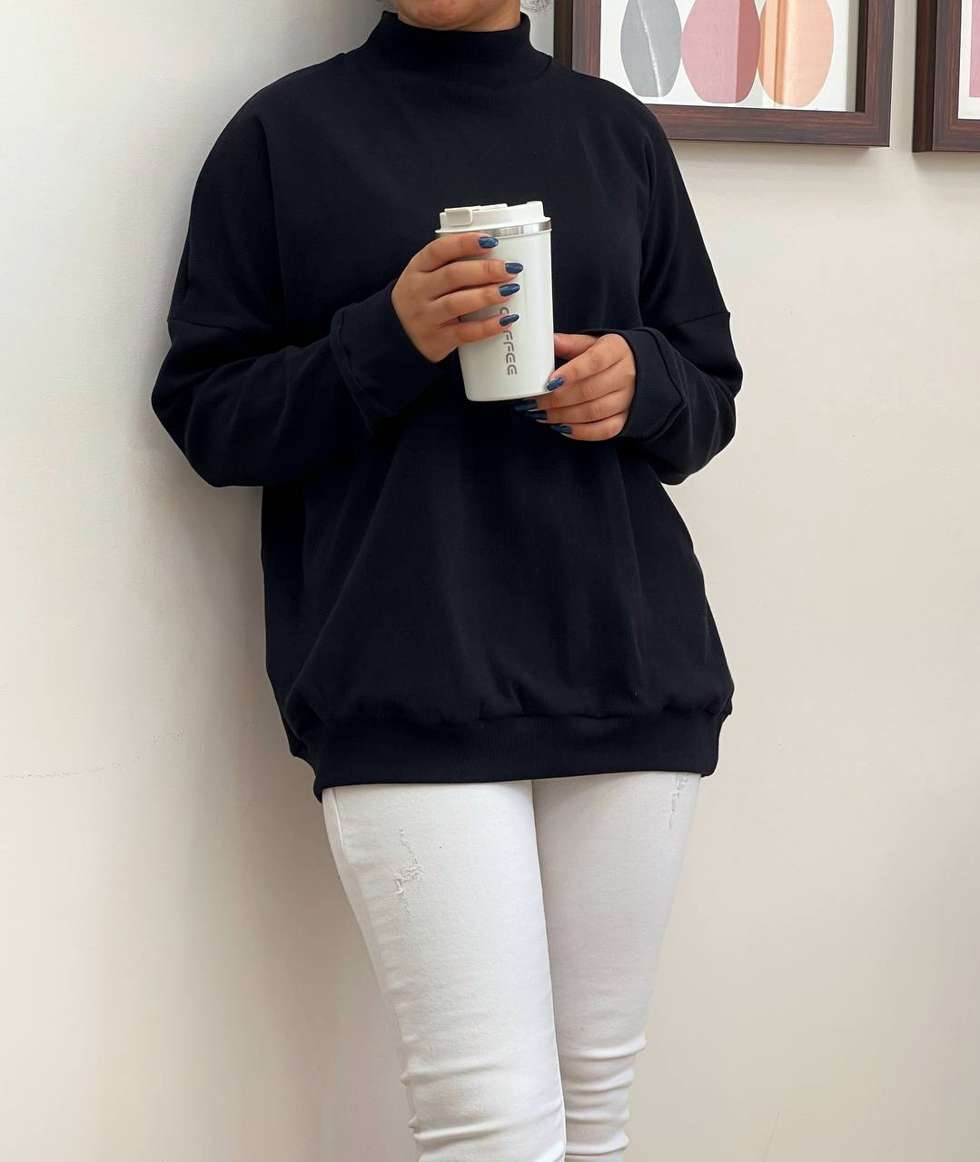 پلیور کبریتی دو رنگ کد3304