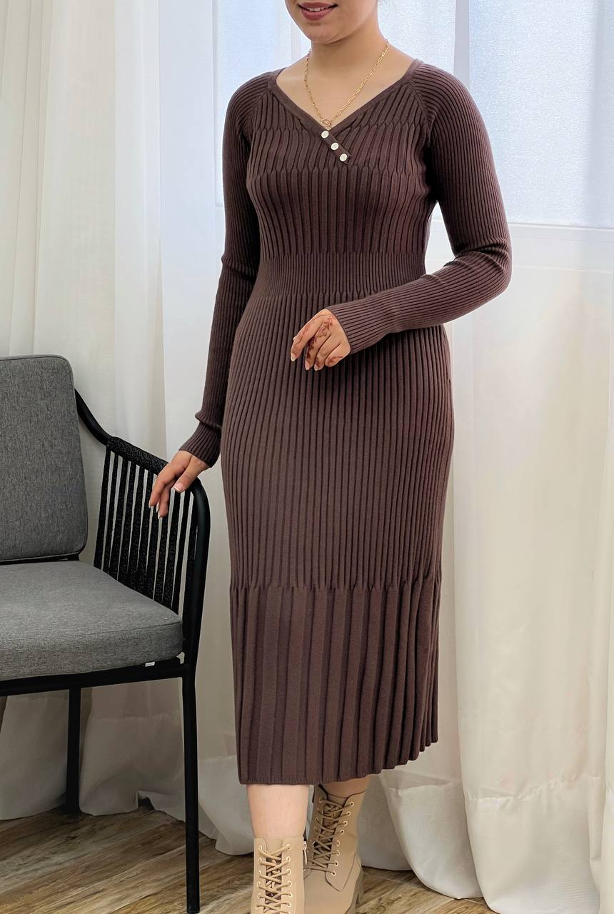 پیراهن بافت بلند کد 3309