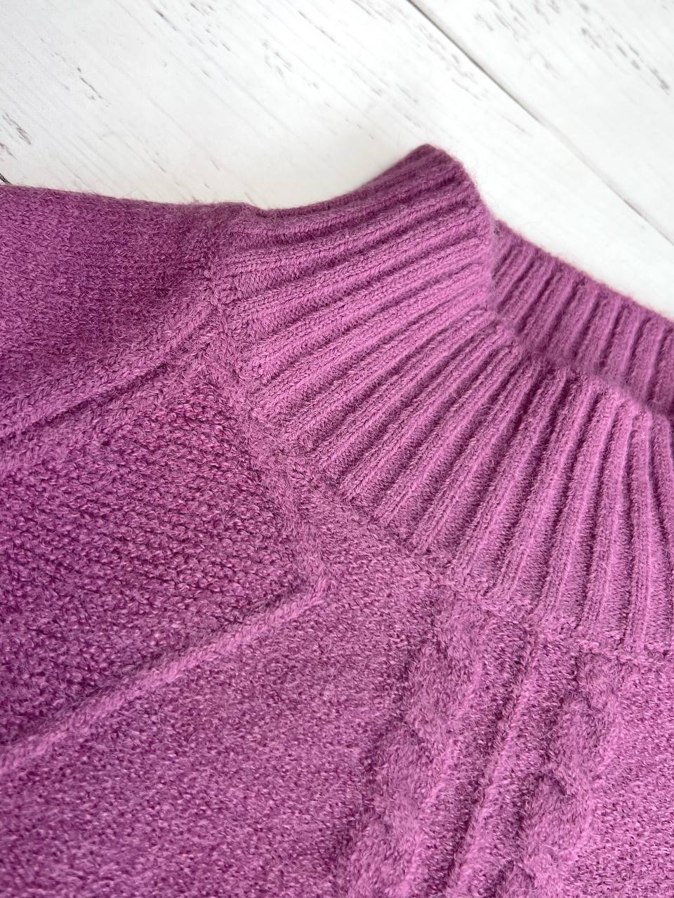 پلیور بافت گل برجسته مدل 2 کد 3310