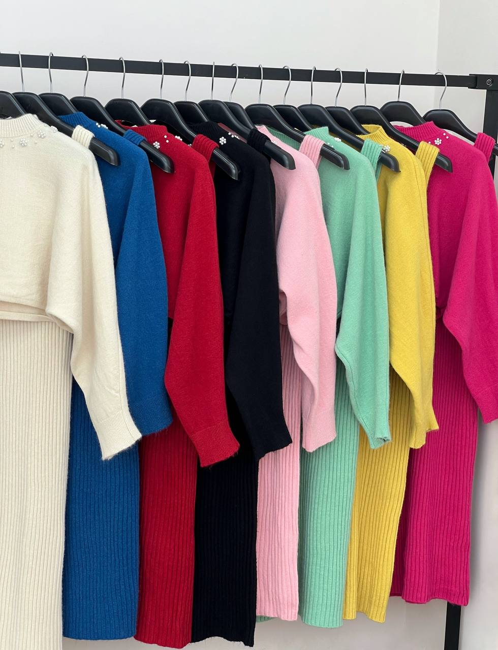 ست دو تیکه سارافن + رویی کد 3312