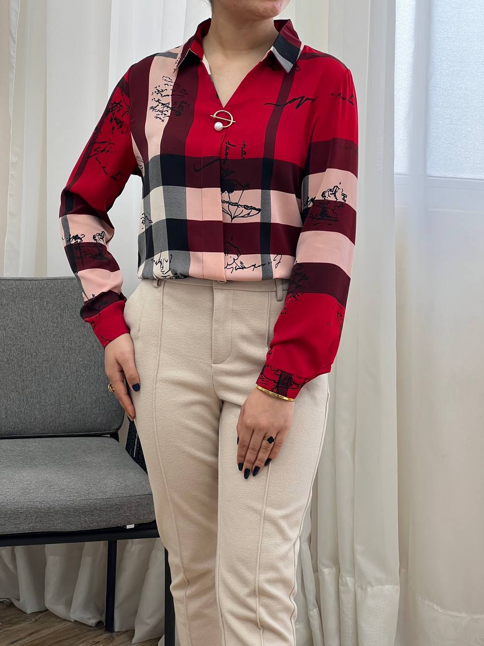 شومیز باربری کد 3331