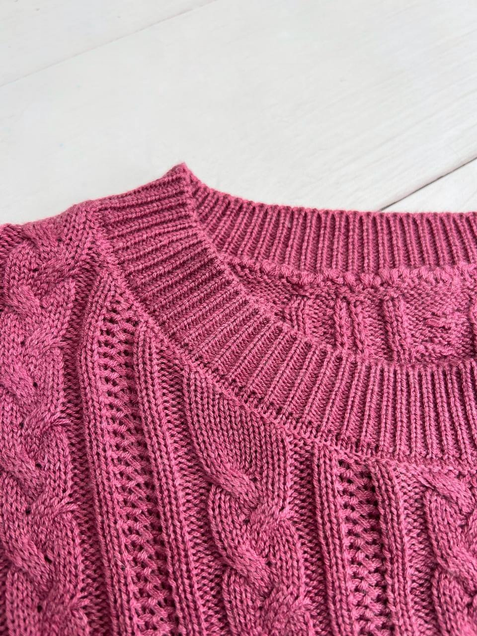 پلیور بافت رنگی کد 3336