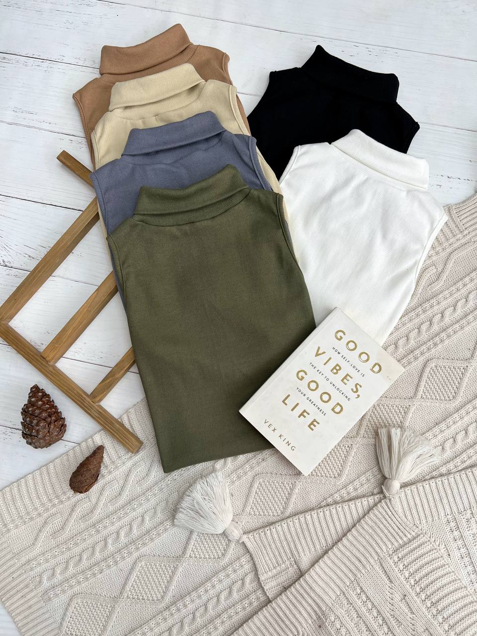 تاپ کبریتی یقه اسکی سایز 2 کد 3338