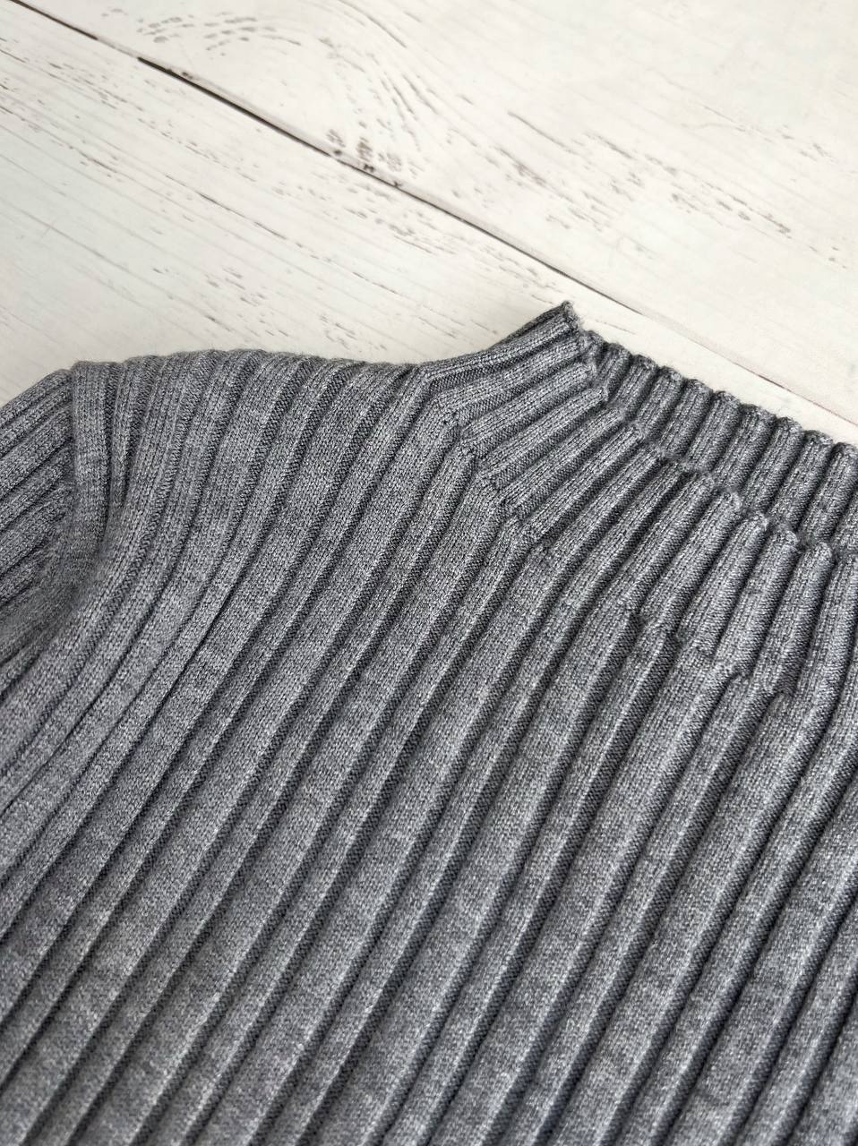 پیراهن بافت کمر چین بلند کد 3343